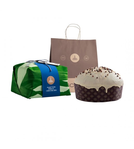 Panettone Artigianale Pera e Cioccolato 1 kg - Fiasconaro Panettone Artigianale Pera e Cioccolato 1 kg - Fiasconaro