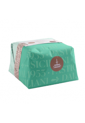 Panettone Artigianale Albicocca e Cioccolato di Modica 1 kg - Fiasconaro