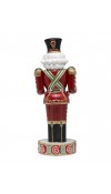 Schiaccianoci in porcellana Sugar Plum Prince H43 - Collezione Holiday Nutcracker -  Fitz and Floyd 