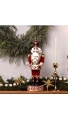 Schiaccianoci in porcellana Sugar Plum Prince H43 - Collezione Holiday Nutcracker -  Fitz and Floyd 
