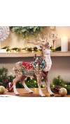 Cervo in porcellana H43 - Collezione Noel Holiday - Fitz and Floyd 