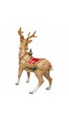 Cervo in porcellana H43 - Collezione Noel Holiday - Fitz and Floyd 