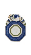 Centrotavola Babbo Natale - Collezione Telluride Blue - Fitz and Floyd 