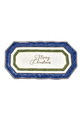 Centrotavola Vassoio - Collezione Telluride Blue - Fitz and Floyd 