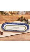 Centrotavola Vassoio - Collezione Telluride Blue - Fitz and Floyd 