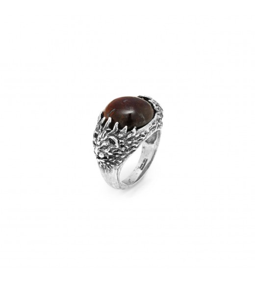 Anello Testa di Leone Mis.22 - Collezione Uomo - Giovanni Raspini