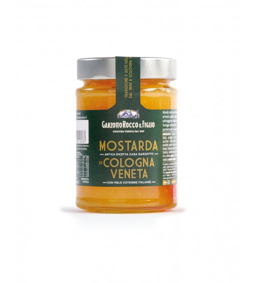 Mostarda di Mele Cotogne di Cologna Veneta 350gr - Garzotto Rocco & Figlio