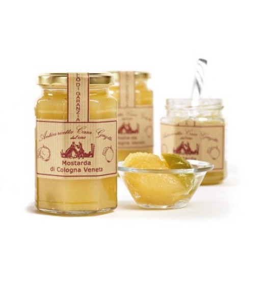 Mostarda di Mele Cotogne di Cologna Veneta 350gr - Garzotto Rocco & Figlio