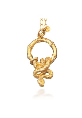 Pendente Bambù e Serpente - Collezione India - Giovanni Raspini
