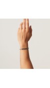Bracciale Sfere Onice e Treccia - Collezione Uomo - Giovanni Raspini
