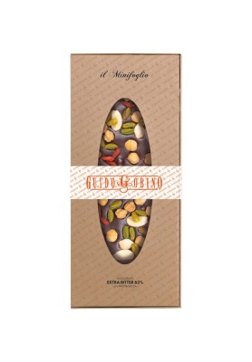 MiniFoglio Fondente e Frutta secca 250gr - Guido Gobino