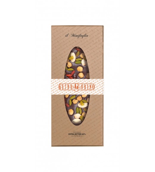 MiniFoglio Fondente e Frutta secca 250gr - Guido Gobino