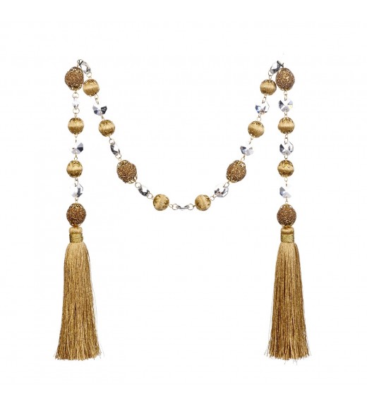 Decoro Ghirlanda Gioiello con nappe - Collezione The Golden Nutcracker - Goodwill