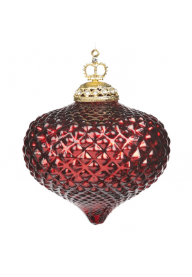 Decoro Palla Corona Burgundy - Collezione The North Pole - Goodwill