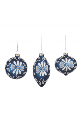 Decoro Jewel Flowers S/3 - Collezione Delft Delight - Goodwill