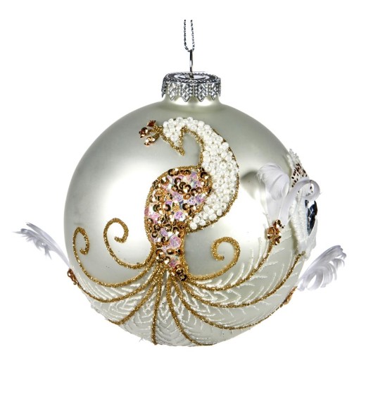 Decoro Palla Pavone - Collezione Golden Lace - Goodwill