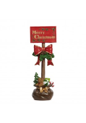 Decorazione Insegna Merry Christmas 92 cm.- Collezione Santa's Gifts - Goodwill