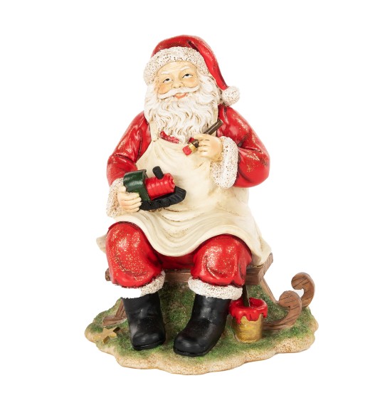 Babbo Natale con Trenino - Collezione Santa's Workshop - Goodwill