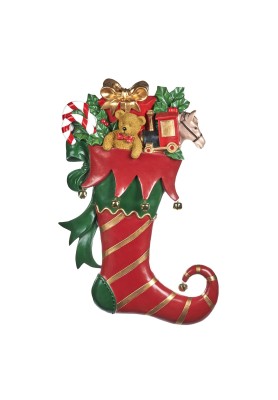 Decoro Calza Toys da parete H78cm - Collezione Traditional Winter - Goodwill