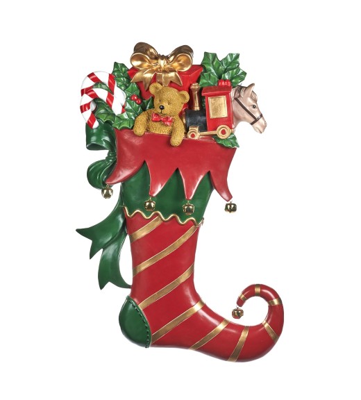 Decoro Calza Toys da parete H78cm - Collezione Traditional Winter - Goodwill