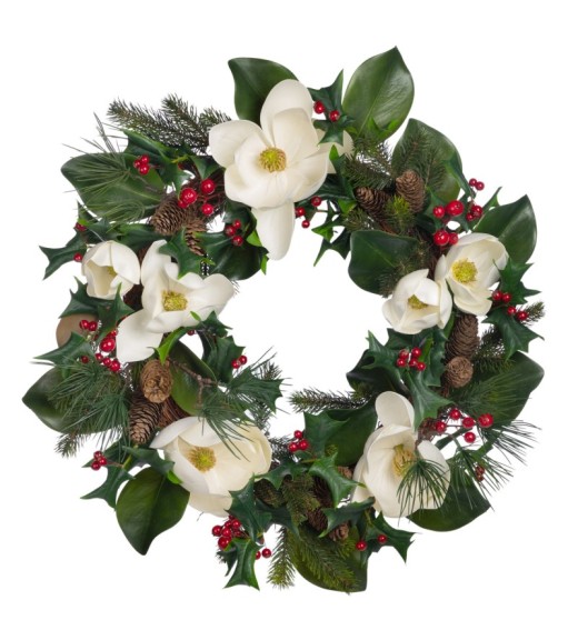 Ghirlanda Magnolia e Agrifoglio D66 - Goodwill