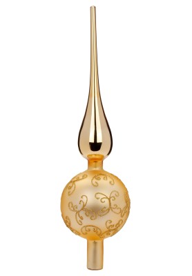 Puntale Classic Gold - Linea Inge's Christmas