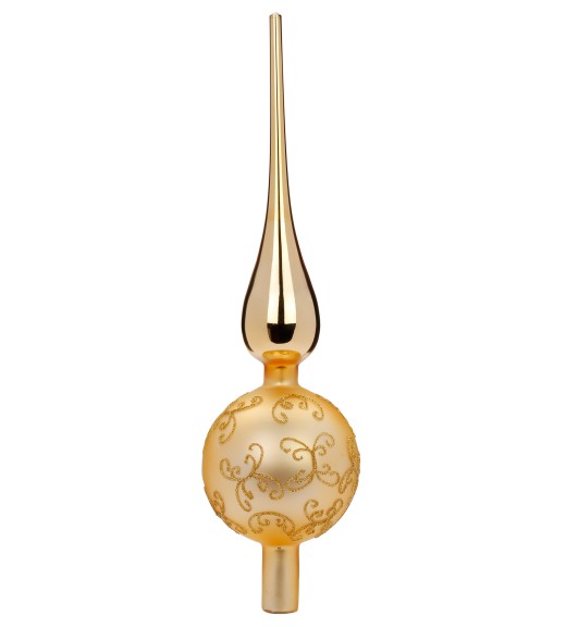 Puntale Classic Gold - Linea Inge's Christmas