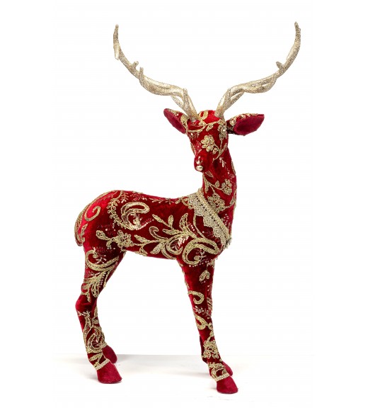 Renna in velluto in Piedi H57 - Lamart Noel