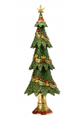 Albero di Natale Slim Green Traditional H43 - Palais Royal