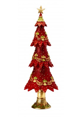 Albero di Natale Slim Red Citron H43 - Palais Royal