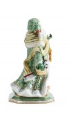 Babbo Natale in porcellana con Lanterna H34 - Collezione Gregorian Studio - Fitz and Floyd 