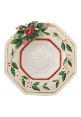 Ciotola in porcellana 30cm - Collezione Woodland Holiday - Fitz and Floyd 