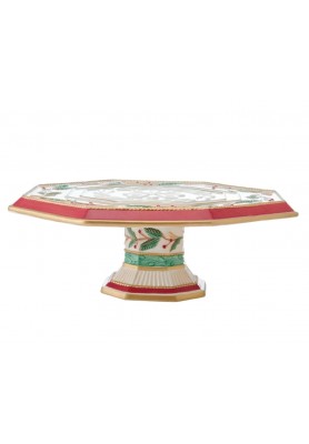 Alzata in porcellana H13 - Collezione Woodland Holiday - Fitz and Floyd 