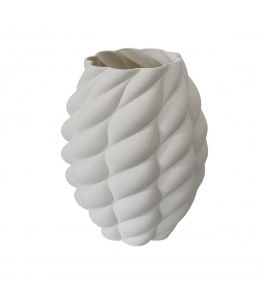 Vaso Forme 3D Bianco H32 - Palais Royal