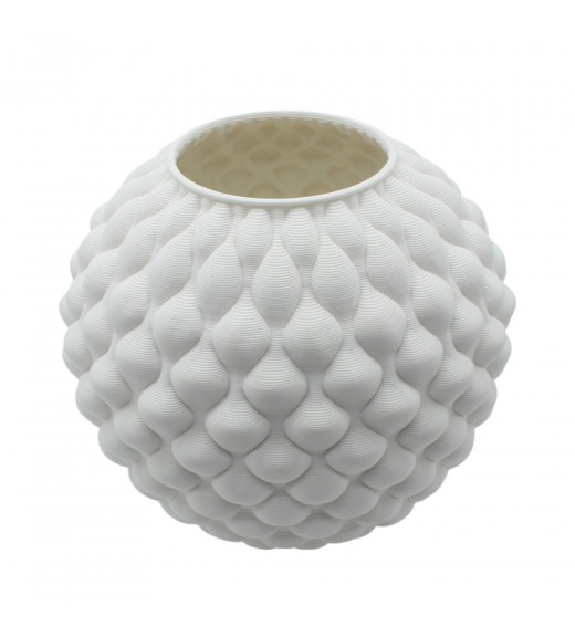 Vaso Forme 3D Bianco H28 - Palais Royal