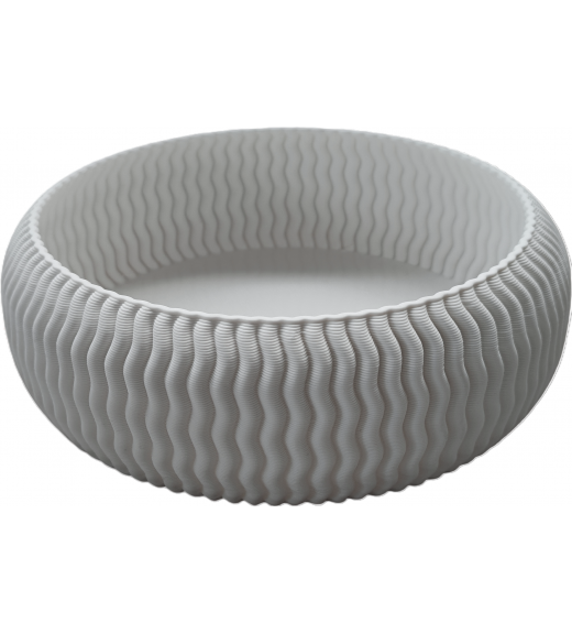 Coppa Forme 3D Bianca D32 - Palais Royal