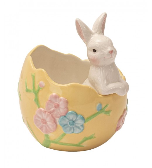 Ciotola Uovo con Coniglio in ceramica H15cm - Palais Royal