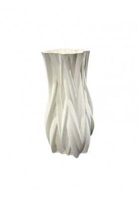 Vaso Forme 3D Bianco H32 - Palais Royal