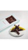 Scorzette di Limone di Sicilia ricoperte di Cioccolato Fondente - Linea Lavoratti 1938
