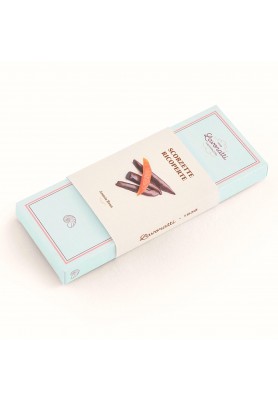 Scorzette di Arancia Rossa ricoperte di Cioccolato Fondente - Linea Lavoratti 1938