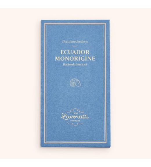 Tavoletta Cioccolato Fondente 80% Ecuador Monorigine - Linea Lavoratti 1938