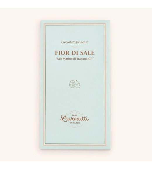 Tavoletta Cioccolato Fondente e Sale Marino di Trapani IGP- Linea Lavoratti 1938