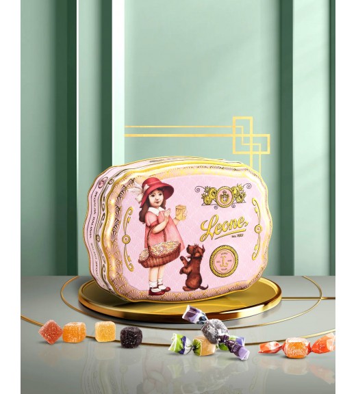 Latta Liberty Rosa con gelatine - Linea Gelèe - Leone dal 1857