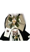 Fiocco Natalizio Bosco Incantato H40 - Madame Fioccò