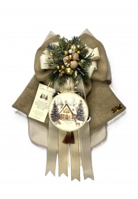 Fiocco Natalizio Sogno Invernale H50 - Madame Fioccò