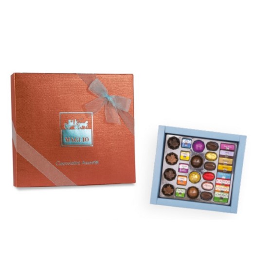 Scatola Cioccolatini Luxury Copper gr.230  - Maglio Arte Dolciaria