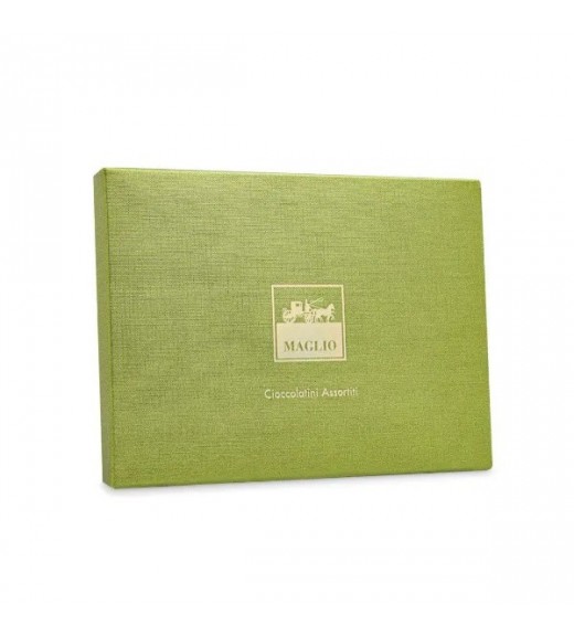 Scatola Cioccolatini Green Glamour 150g - Cioccolato Maglio 