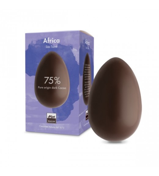 Uovo Cioccolato Fondente 75% Monorigine Africa 250g - Maglio