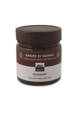 Crema di Cioccolato Fondente e Nocciole Amore di Nonna 220g -  Cioccolato Maglio