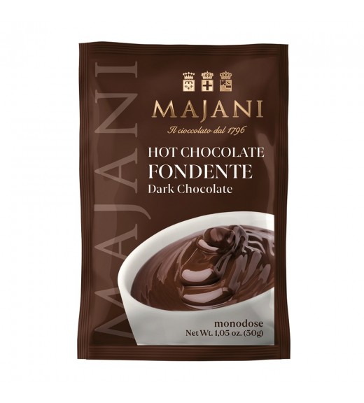 Cioccolata in Tazza 10 bustine - Gusto Fondente - Linea Majani 1796